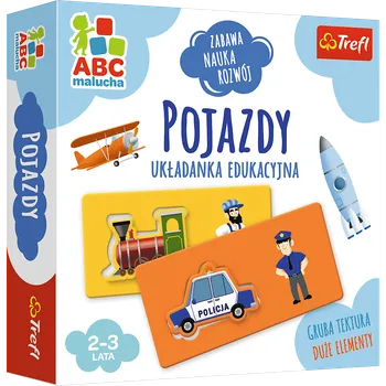 Puzzle Vzdělávací hra Vozidla pro děti 2-3 roky puzzle – Trefl