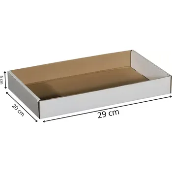 Cukrářský podnos s okrajem 29 × 20 × 5 cm (1 ks)