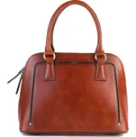 KATANA Dámská kožená kabelka Bourges Hnědá