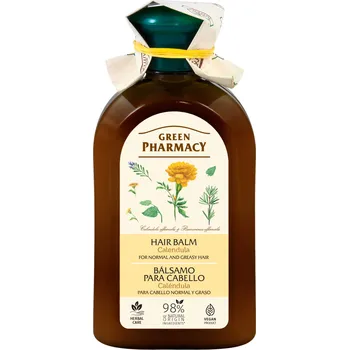 Kondicionér pro normální a mastné vlasy s měsíčkem Green Pharmacy Hair Balm Calendula - 300 ml