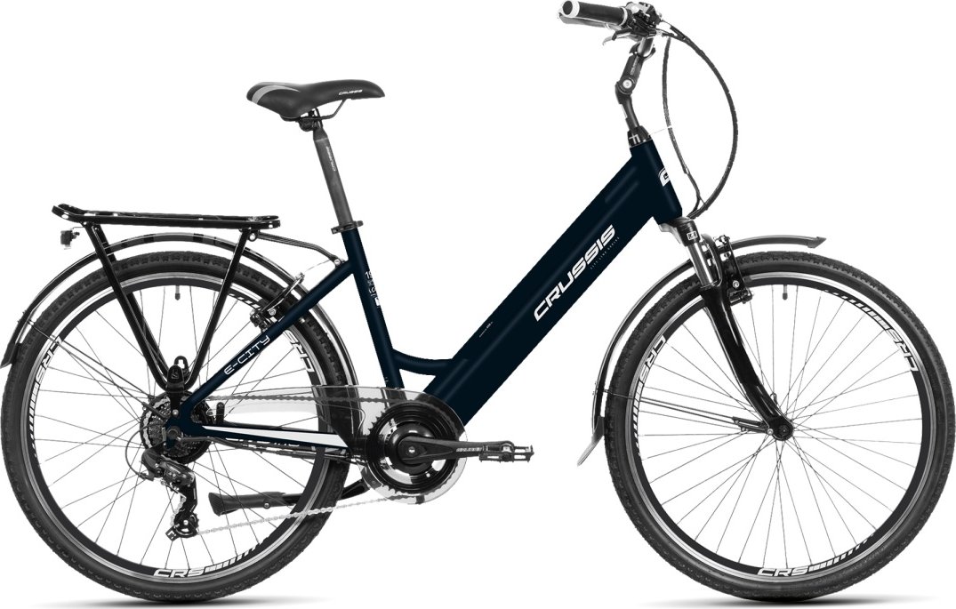 Městské elektrokolo Crussis e-City 1.20 (612 Wh) 2025 Velikost rámu kol US: 17"(US:M)
