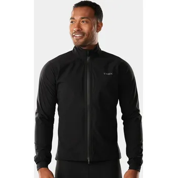 cyklistický dres Bunda do deště Trek Circuit Rain Jacket Black Velikost: L