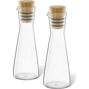 Mlýnek na koření Dávkovač oleje BEVO 250 ml, sada 2 ks, sklo / bambus, Zack - doprava zdarma od 2999 Kč