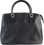 KATANA Dámská kožená kabelka Beauvis Černá