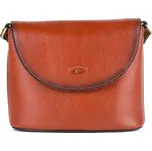 KATANA Dámská kožená kabelka Chatou Hnědá