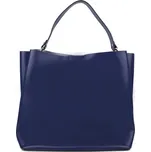 PIERRE CARDIN Dámská kožená kabelka Arabella Tmavě modrá