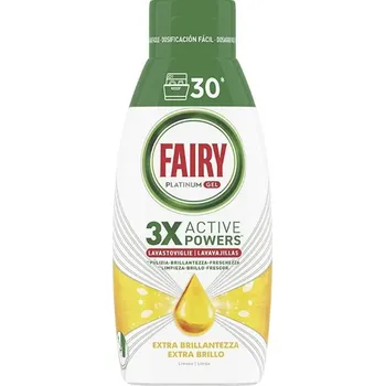 Glanz Meister Fairy Platinum Gel do myčky 30W - 600ml - Extra Brillo - Limone