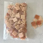 MOSAIC MOZAIKA sklo hnědý mix 2x2 cm 140 ks