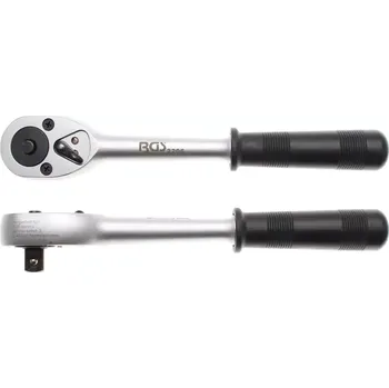 Ráčna ráčna 1/2" s přepínací páčkou (BGS102206) (Profi přepínací ráčna 1/2" BGS 102206, ráčna má ABS rukojeť a samotná ráčna je vyrobena v kombinaci chrom vanadia a matného chromu.)