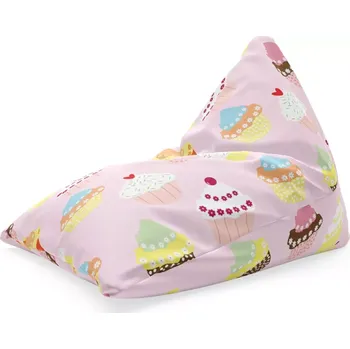 Sedací pytel Sablio Sedací vak Triangl Muffiny: 120 x 100 x 100 cm