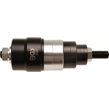 Nářadí pro automobil přípravek pro vylisování silentbloku BMW 5er a 7er (BGS108481) (Speciální přípravek BGS108481 umožňuje snadné a přesné vylisování silentbloků u vozů BMW 5er a 7er bez nutnosti demontáže celého ramene. Robustní konstrukce zajišťuje dlouhou životnost při op