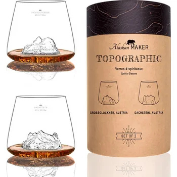 Sklenice Sklenice na whisky Alaskan Maker 350 ml 2 ks