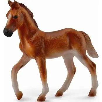 Figurka Peruánský kůň Paso - hříbě, kaštanová barva, velikost M