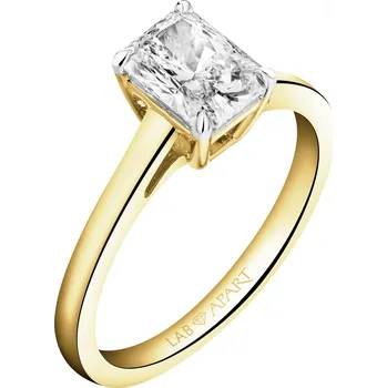 Prsten Zlatý prsten s laboratorním diamantem - 1,00 ct - ryzost 750 - 500.119