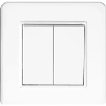 vypínač Elhard Vypínač Royal č.5 s rámečkem, bílý - kompletní