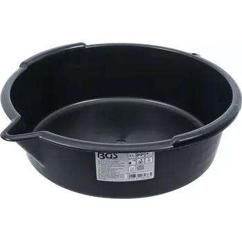Olejová vana Plastová vana 8 l pro olej BGS1074260 s vylévací hubicí (BGS1074260) (Plastová vana o objemu 8 litrů je vybavena praktickou vylévací hubicí, která usnadňuje přelévání oleje bez zbytečného rozlití. Robustní konstrukce zajišťuje dlouhou životnost při běžném