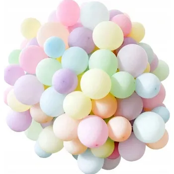 Balónek NAROZENINOVÉ BALÓNKY PASTELOVÉ BAREVNÉ VELKÉ NA SVATBA SVATEBNÍ HOSTINA NAROZENINY 34 CM