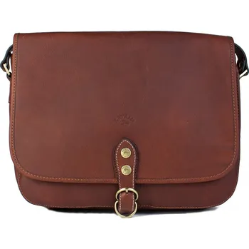 Kabelka KATANA Dámská kožená kabelka Nancy Hnědá
