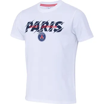 Pánské tričko PSG Paris Saint-Germain T-shirt Pánská M BÍLÁ