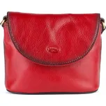 KATANA Dámská kožená kabelka Chatou Červená