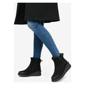 Dámské kozačky Polokozačky Go Soft CEO-WI23-NUREN-01 Černá 40