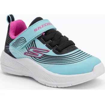 Dětská móda Dětské boty SKECHERS Microspec Advance aqua/purple
