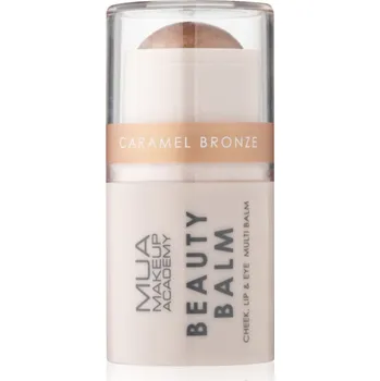 Rozjasňovač MUA Makeup Academy Beauty Balm krémový rozjasňovač v tyčince odstín Caramel Bronze 4 g