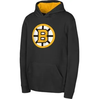 Chlapecká mikina Outerstuff Dětská mikina Boston Bruins NHL Prime Po Flc Hood -Home Velikost: Dětské S (6 - 8 let)