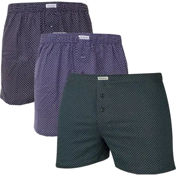 Trenýrky Set pánských bavlněných trenýrek Andrie PS 5897 3 Pack