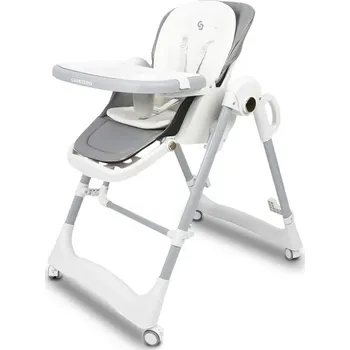 Jídelní židlička CARETERO KRMÍCÍ ŽIDLE NESTO ŠEDÁ