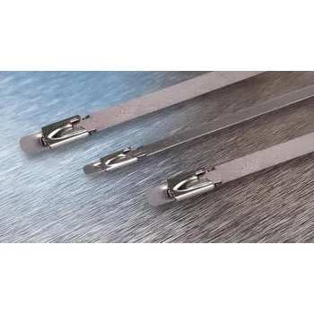 Organizace kabelů WAPRO WTM-BL-260HD pásky s kuličkovým zámkem BALL LOK, 266 x 7,9 mm, nerez 304