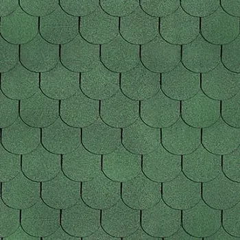 asfaltová šindel Matizol Uni Strong Bobrovka 1 m² zelená