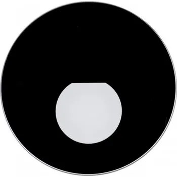 Příslušenství pro svítidlo LIGHT IMPRESSIONS Deko-Light příslušenství - kryt kulaté sklo pro Alwaid Pro, polokruhový kužel světla, černá - LIGHT IMPRESSIONS IMPR 931039