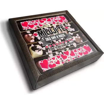 Cukrovinka Sablio Pralinky Miluji Tě 365 dní v roce - 20 ks pralinek