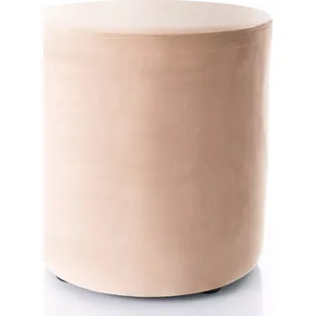 Taburet Kulatý taburet DOLORES 4 - béžový