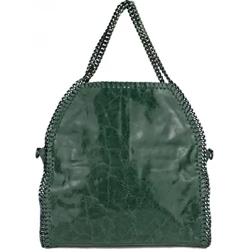 Kabelka DÁMSKÁ KOŽENÁ KABELKA S ŘETÍZKEM GIOSTRA STELA GRANDE