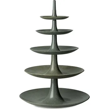 Koziol Etážer na cukroví BABELL BIG, korálový, KOZIOL, antracitový