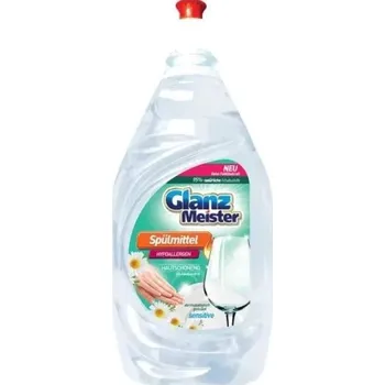 Mycí prostředek Glanz Meister prostředek na mytí nádobí Sensitive Hypoallergen 1,2L