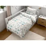 Krepové povlečení do postýlky Renforcé ELIVINE bílé Rozměr povlečení: 45 x 65 cm | 90 x 140 cm, polštář 45 x 65 cm, peřinka 90 x 140 cm, gramáž 110 g/m2