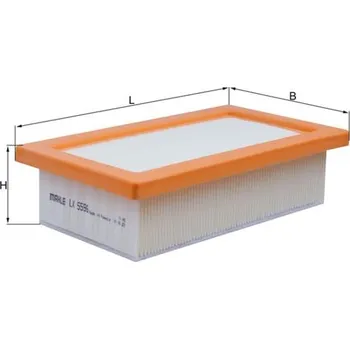 Vzduchový filtr Vzduchový filtr MAHLE LX 5596