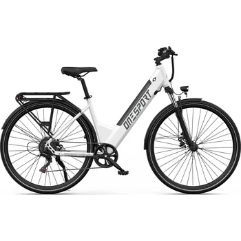 Elektrokolo ONESPORT Městské elektrokolo Onesport OT12, 250 W s 36V 13AH baterií BÍLÁ 2025