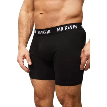 Boxerky Pánské boxerky bavlna MR Kevin S černá