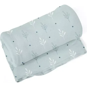 deka Sablio Deka Modré a bílé lístky - 150x120 cm
