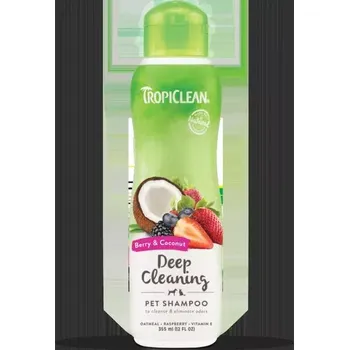 Kosmetika pro psa TROPICLEAN šampón s lesnímy plody a kokosem 355ml