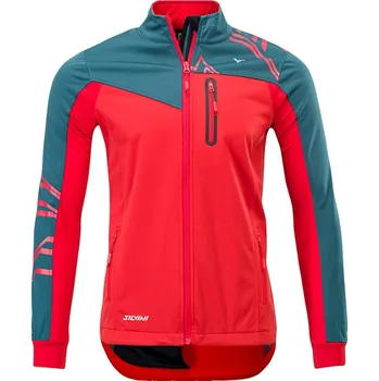 Cyklistické oblečení Silvini Casino červená/šedá- vystaveno 3XL