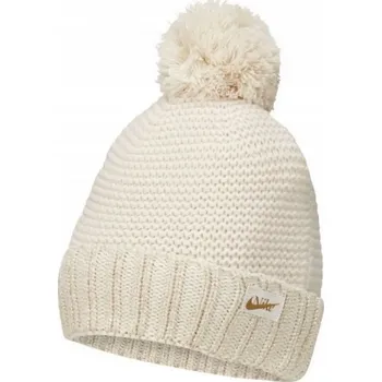 Čepice ike Women's Pom Hat One Size Cream Gold-Dámská zimní čepice - Velikost UNI