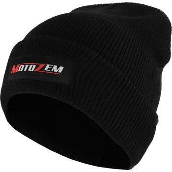 Zimní čepice MotoZem černá