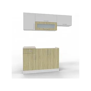 Kuchyňská linka Kuchyňská linka MARKÉTA 180 cm Varianta: Dub Sonoma / bílá