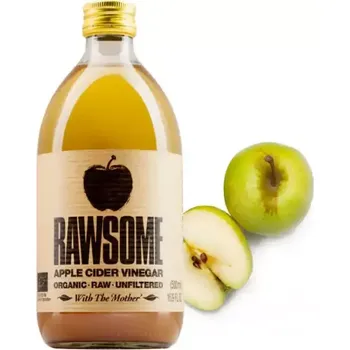 Ocet Rawsome Nefiltrovaný jablečný ocet BIO 500 ml