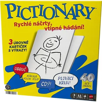 Desková hra Mattel Hra Pictionary desková CZ (společenská hra)